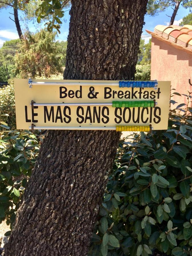 Domaine Le Mas Sans Soucis Bed and Breakfast Fayence Exteriör bild